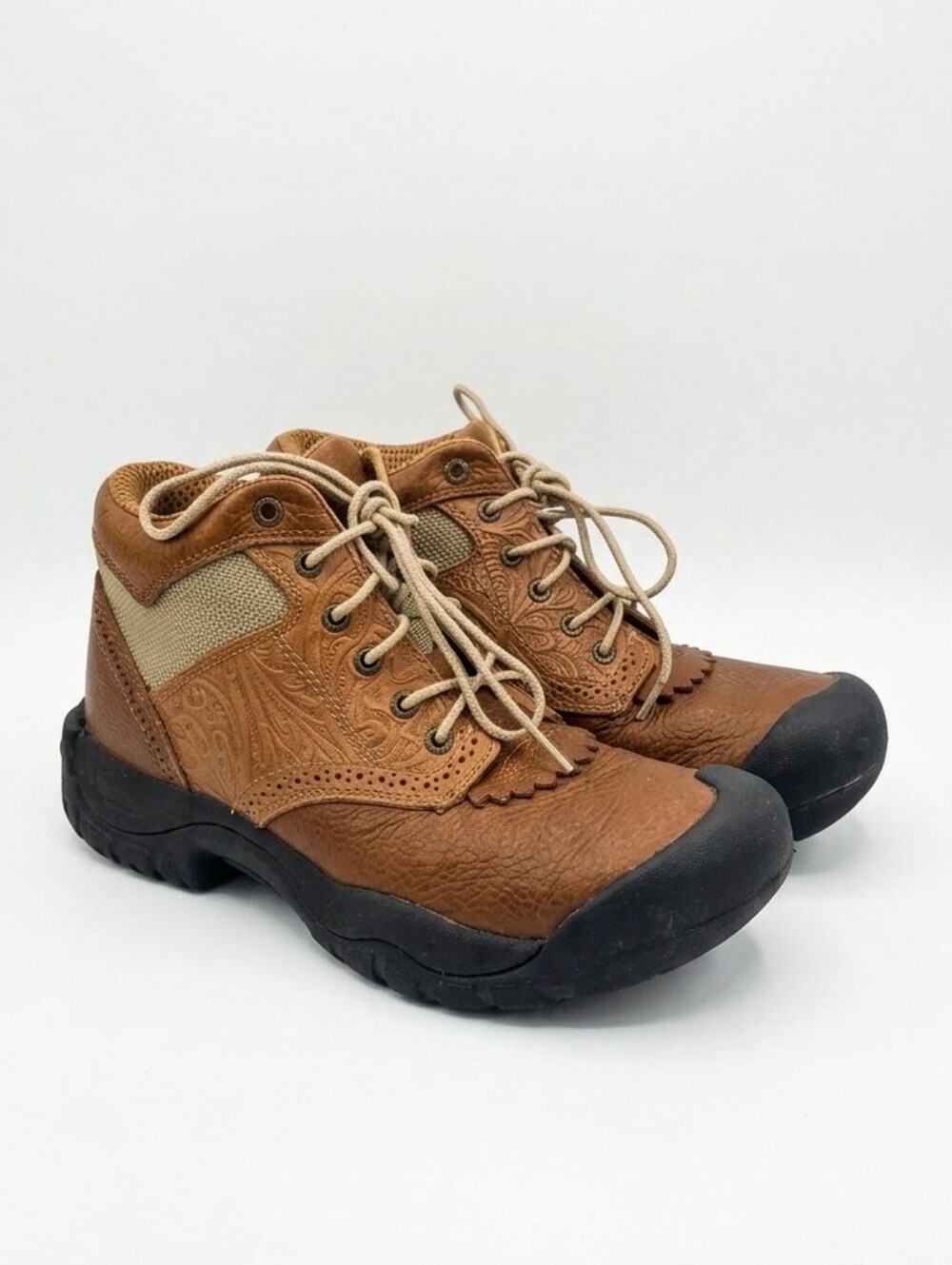 Twisted X Women's 4" All Around Lace-Up Hiking Work Boot Size 7.5